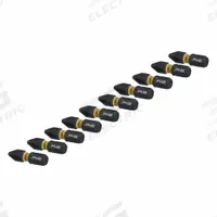 DEWALT Screwdriver Bit: Screwdriver Bit, Imperial, PH2 Bit Industry Size, #2 Bit Size, Std, Hex (MPN DWAFE1PH2IR10). Key specifications — attr1119695: DEWALT; attr1119703: Steel; attr1119710: Standard; attr1119708: Hex; attr1202404: #2.