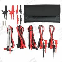 APPROVED VENDOR Test Lead Kit: CAT II 300V/CAT III 1000V, Alligator Clip/Std Probe, 1,000 V Max Volt (MPN 4WRE3). Key specifications — Brand: APPROVED VENDOR.