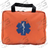 EMI Mini Bag: 8 in L x 2 in W x 4 in D, Cordura, Orange, 0-10 in/21-30 in, 0-10 in/30+ in, 0-10 in (MPN 893). Key specifications — Color: Orange; Closure Type: Zipper; Features: Small Briefcase-Style Design; Brand: EMI.