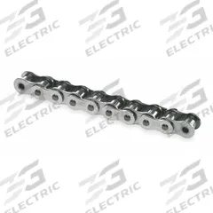 TSUBAKI Roller Chain: Single Strand, 60, 3/4 in Pitch, Poly-Steel, 10 ft Overall Lg, Riveted Pin (MPN 60PC). Key specifications — Brand: TSUBAKI.
