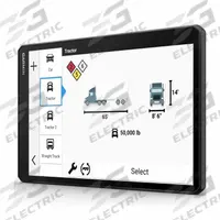 GARMIN GPS Navigation Unit: Magnetic Mount, TFT, 5 19/64 in Display Ht, 8 1/2 in Display Wd (MPN DEZLOTR1020). Key specifications — Mounting Type: Magnetic Mount; Information Displayed: Mile Markers; Power Source: Battery; Display Type: TFT; Features: Wireless Updates; Brand: GARMIN.