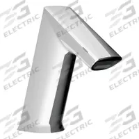 SLOAN Bathroom Sensor Faucet: BASYS, Cast Zinc, Chrome Finish, Single-Post, Battery, Laminar (MPN EFX250.500.0000). Key specifications — Brand: SLOAN; Includes: (4) AA Alkaline Battery; Series: BASYS.