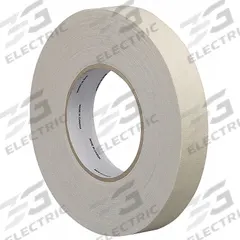 TAPECASE Electrical Tape: 1 in Wd, 60 yd Lg, 10.5 mil Thick, Uncoated Cotton Cloth, Rubber, White (MPN 15C776). Key specifications — Series: 175.