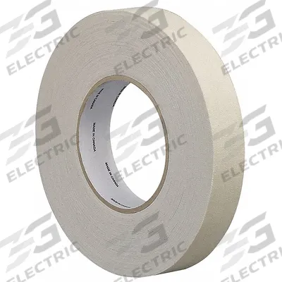 TAPECASE Electrical Tape: 1 in Wd, 60 yd Lg, 10.5 mil Thick, Uncoated Cotton Cloth - General Purpose Electrical Tape