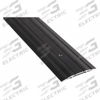 NATIONAL GUARD Door Threshold: Saddle, Aluminum, 4 ft Lg (MPN 413DKB-48). Key specifications — Brand: NATIONAL GUARD; Transition Type: Fluted.