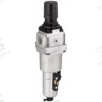 GROZ Filter-Regulator: Heavy Duty Series, 1 in NPT, 193 cfm, 40 micron, 7 psi to 145 psi, Aluminum (MPN FRC179534-MS). Key specifications — attr109419: GROZ; attr109429: Aluminum; attr109463: No; attr109467: Nitrile; attr109468: Heavy Duty.