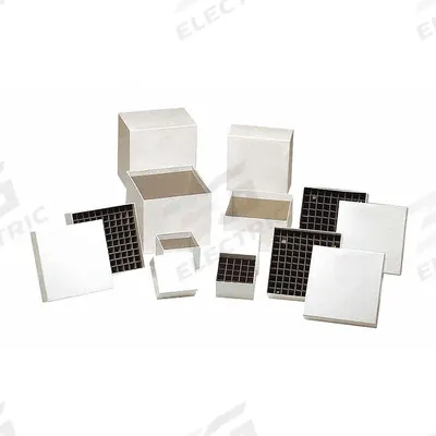 ARGOS TECHNOLOGIES Freezer Box Divider: 2 5/8 in Overall Lg, 2 5/8 in Overall Wd, Cardboard - Cold Storage Box Cell Dividers