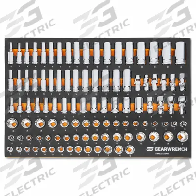 GEARWRENCH: 3/8 in Drive, 104 Piece, 12-Point/6-Point, Metric - SAE & Metric Socket Sets
