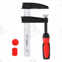 BESSEY Bar Clamp: Light Duty, Screwdriver Handle, 6 in Jaw Opening - Max, 600 lb Clamping Force, F (MPN TGJ2.506+2K). Key specifications — attr668287: Bar Slide; attr668283: Swivel; attr663925: BESSEY.