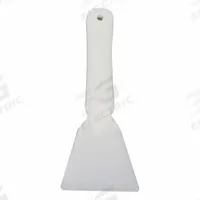 Scraper: Scraper, Sterile, HDPE, 7 1/2 in Overall Lg, 3 in Overall Wd, Gamma Irradiation, White (MPN 0628650). Key specifications — Product Type: Scraper; Standards: FDA CFR 177.1520; Sterilizing Method: Gamma Irradiation; Brand: APPROVED VENDOR; Color: White.