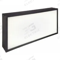 GRAINGER Minipleat Air Filter: 12 in x 24 in x 4 in, Synthetic, Plastic, No Header, MERV 14 (MPN 2GFZ8). Key specifications — Brand: GRAINGER; Frame or Header Material: Plastic; Media Material: Synthetic.