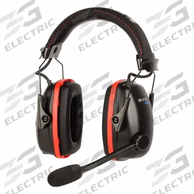HOWARD LEIGHT BY PIP Headset: Over-the-Head Earmuff, 25 dB NRR, Intrinsically Safe, Bluetooth - Over-the-Head Headsets for Communication