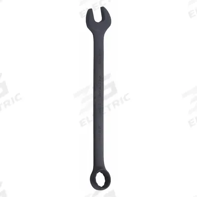 WESTWARD Combination Wrench: Alloy Steel, Black Oxide, 22 mm Head Size, 11 1/2 in Overall Lg - Metric 12-Point Combination Wrenches
