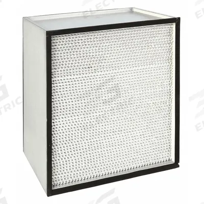 GRAINGER Air Filter: 24 in x 24 in x 12 in, 99.97% Filter Efficiency - 99.97% True HEPA Air Filters