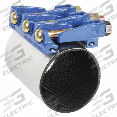 SMITH-BLAIR Repair Clamp: For 8 in Pipe, 7.5 in Overall Lg - Full-Gasket Repair Clamps for Tube & Pipe