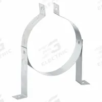 Duct Hanger: 5 in Duct, Steel, 8 in Lg, 7 3/4 in Wd (MPN 5VPH). Key specifications — Includes: Clamping Hardware; Brand: AMERI-VENT; Base Material: Steel; For Duct Shape: Round.
