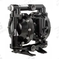 ARO Double Diaphragm Pump: Aluminum Body, 1 in, NPT Connection, 52 gpm, 265 ft Max. Head (MPN PD10A-AAP-AAA). Key specifications — Brand: ARO; Seat Material: Santoprene; Check Valve Material: Santoprene.