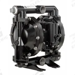 ARO Double Diaphragm Pump: Aluminum Body, 1 in, NPT Connection, 52 gpm, 265 ft Max. Head (MPN PD10A-AAP-AAA). Key specifications — Brand: ARO; Seat Material: Santoprene; Check Valve Material: Santoprene.