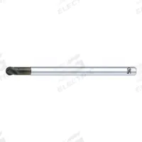 OSG Ball End Mill: Carbide, Diamond Coated, 4 Flute, 12 mm Mill Dia, 12 mm LOC, 150 mm OAL (MPN 71731016)