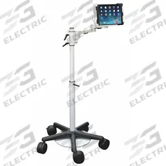 AFC INDUSTRIES Medical Workstation: 32 in Overall Wd, 33 1/2 in Overall Dp, 42 in Overall Ht, Steel (MPN TBC360-101-1FZ-PTM200-S-01). Key specifications — Caster/Glide Type: (2) Swivel with Lock; Brand: AFC INDUSTRIES; Desktop Color: Gray; Desktop Material: Steel; Product Type: Medical Workstation.