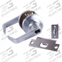 ARROW Door Lockset: Storeroom Lever Locksets, Chrome, ADA Compliant, SFIC (MPN GL82SR 26D IC). Key specifications — Ligature Resistance: Not Ligature-Resistant; Brand: ARROW; Lockset Function ANSI Code: F86; Visual Indicator Message: No Message; Lockset Style: Flat with Return; ADA Compliant: Yes; Finish: Satin Chromium-Plated : Stainless Steel.