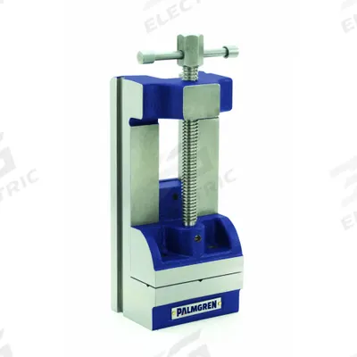 PALMGREN Machine Vise: 2 7/16 in Jaw Face Wd, 3 in Max Jaw Opening - 3-Way Drill Press Vises