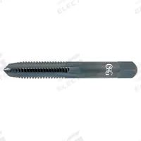 OSG Straight Flute Tap: 1/2"-13 UNC, 2B+, 4 Flute, Plug Chamfer, High Speed Steel (MPN 1592500)