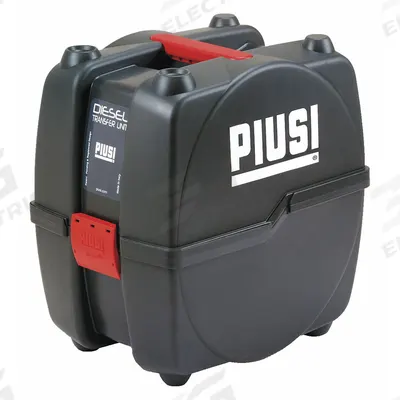 PIUSI Electric Drum Pump: 24 V DC, 12 gpm Max. Flow Rate - Portable DC-Powered Fuel Transfer Pumps