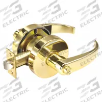 ASSA ABLOY ACCENTRA Door Lockset: Classroom Lever Locksets, Brass, ADA Compliant, SFIC (MPN PB4608LN x 605). Key specifications — Ligature Resistance: Not Ligature-Resistant; Brand: ASSA ABLOY ACCENTRA; Lockset Function ANSI Code: F84; Visual Indicator Message: No Message; Lockset Style: Pacific Beach; ADA Compliant: Yes; Finish: Bright Brass, Clear Coated : Brass.