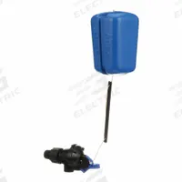 ANKA Float Valve: For Water Media, Angle Valve Body, Rectangular, Bulkhead, Thermoplastic, MNPT, NPT (MPN XF1-3/4). Key specifications — Body Material: Thermoplastic; Mounting: Bulkhead; Standards: ULC; Arm Adjustability: Adjustable; Connection Gender - Side 1: Male; Brand: ANKA; Connection Type - Side 1: NPT; Flow Rate: 95 gpm @ 175 psi.