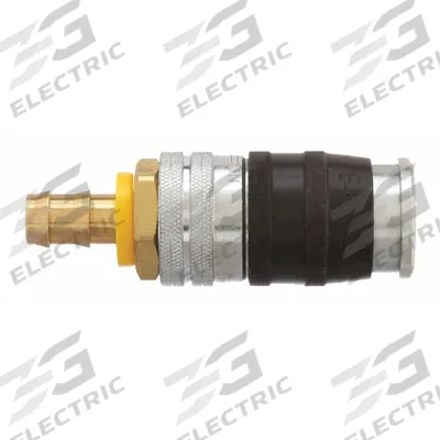 PARKER Quick Connect Hose Coupling: 1/4 in Body Size, 1/4 in Hose Fitting Size - Industrial Interchange Steel Quick-Connect Air Coupling Bodies