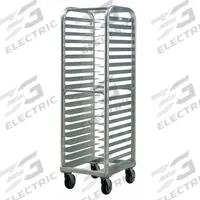 NEW AGE INDUSTRIAL Pan Rack: 20 Slots, 3 in Betw Shelves, 1,000 lb Capac, 21 1/2 in Wd, 73 in Ht (MPN 4339). Key specifications — Brand: NEW AGE INDUSTRIAL; Color: Silver; Material: Aluminum; Nesting: No; Pan Size: 13 x 18 in; Product Type: Pan Rack; NSF Certified: Yes; Full Size/Half Size: Full Size.