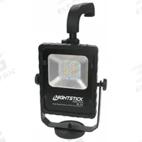 NIGHTSTICK Work Light: 1,000 lm Max Brightness, LED, 2, 2 Brightness Levels, 1 Lamp Heads, 12V DC (MPN NSR-1514). Key specifications — attr562610: Lithium Ion; attr562627: Black; attr562654: LED; attr562671: 12V DC; attr562613: NIGHTSTICK; attr873195: 2.