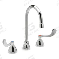 ZURN Gooseneck Kitchen/Bathroom Faucet: AquaSpec®, Brass, Widespread, Deck, 3 Mounting Holes, Chrome (MPN Z831B4-XL-3F-ICT). Key specifications — Series: AquaSpec®; Brand: ZURN.
