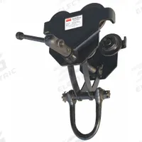 DAYTON Trolley: Push, 8,000 lb Max Hoist Load Capacity, For 4 in – 8 in Beam Flange Wd (MPN 55HE62). Key specifications — For Beam Shape: Flat; Trolley Frame Material: Cast Iron.