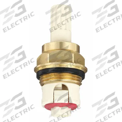 KISSLER Cartridge: For Price Pfister Series, Use with Hot Water, Brass, Ceramic Disc - Disc Faucet Cartridges