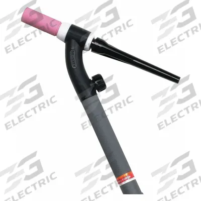 LINCOLN ELECTRIC Torch: Air-Cooled, PTA-17, 12 1/2 ft, Rubber, 1-Piece - Air-Cooled TIG Torches