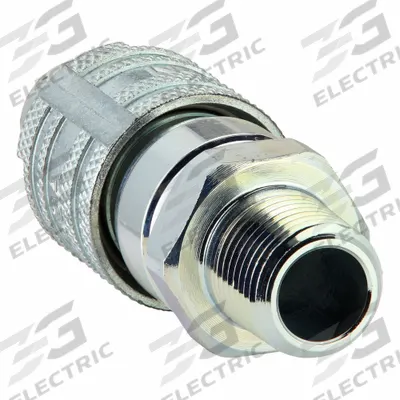 DIXON VALVE & COUPLING Quick Connect Hose Coupling: 1/2 in Body Size - Bowes Steel Quick-Connect Air Coupling Plugs