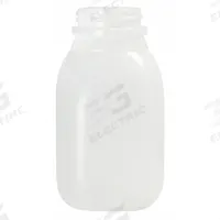 APPROVED VENDOR Jug: 240 mL, 8 fl oz, HDPE, 109 mm x 56 mm x 109 mm, Screw On Cap, Colorless, Square (MPN PLA-06816). Key specifications — attr1382793: Jug; attr1382767: Colorless; attr1382770: APPROVED VENDOR; attr1382796: Square; attr1389322: No Dispensing Mechanism; attr1382766: Plastic; attr1382777: Screw On Cap; attr1382781: Liquids.