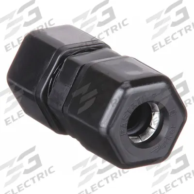 PARKER Compression Fitting Union: 5/16 in OD x 5/16 in OD Size - Polypropylene Compression Tube Fittings