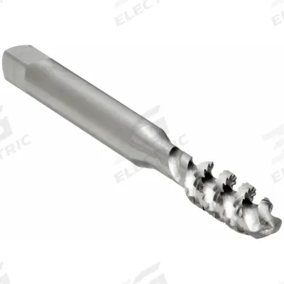 CHICAGO-LATROBE Spiral Flute Tap: #10-32 UNF, H3 / 2B, 3 Flute, Plug Chamfer - General Purpose Spiral-Flute Taps