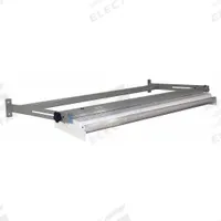 PRO-LINE Overhead Light/Frame: 54 1/2 in Overall Wd, 24 in Overall Dp, Steel (MPN OLF60-A31). Key specifications — Frame Color: Gray; Product Type: Overhead Task Light.