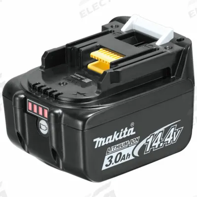 MAKITA Battery: 3 Ah, Battery Included, Tabbed, 14.4V DC (MPN BL1430B) - Makita Cordless Tool Batteries