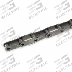 TSUBAKI Roller Chain: C2040, 1 Strands, Steel, 1 in Pitch, 10 ft Overall Lg, Hollow Pin (MPN C2040HPB). Key specifications — Brand: TSUBAKI.