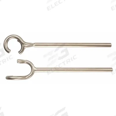 AMPCO Claw Valve Wheel Wrench: 2 7/16 in_4 in Head Size, 21 1/2 in Overall Lg - Claw Valve Wheel Wrenches