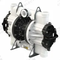 VERSAMATIC Air Operated Double Diaphragm Pump: Polypropylene Body, 2 in, NPT Connection, 170 gpm (MPN VMB20FPPR0SS000NRA). Key specifications — Brand: VERSAMATIC; Seat Material: SS; Check Valve Material: SS.