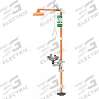 GUARDIAN EQUIPMENT Shower with Eyewash: Floor Mnt, Uncovered, Stainless Steel Bowl, Std Mounting (MPN G1941). Key specifications — Brand: GUARDIAN EQUIPMENT.