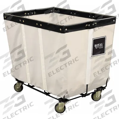 ROYAL BASKET TRUCKS Basket Truck: 7.1 cu ft, 600 lb, 28 3/4 in L x 18 3/4 in W x 20 1/2 in H - Basket Trucks with Permanent Abrasion-Resistant Canvas Liner