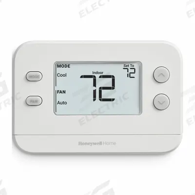 RESIDEO Low Voltage Non-Programmable Digital Thermostat: Heat and Cool, Auto and Manual - Standard Thermostats