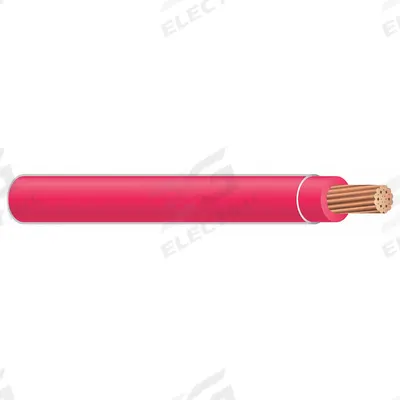 SOUTHWIRE Building Wire: Copper, 10 AWG, 1 Conductors, Stranded, Red, 500 ft Lg - Copper XHHW/XHHW-2 Building Wires